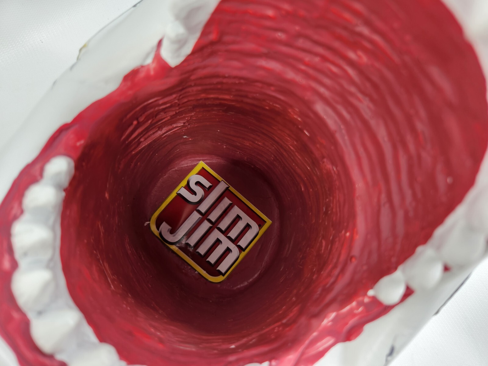 Slim Jim Shark Wall Display Piece Great White Bite – Brand New