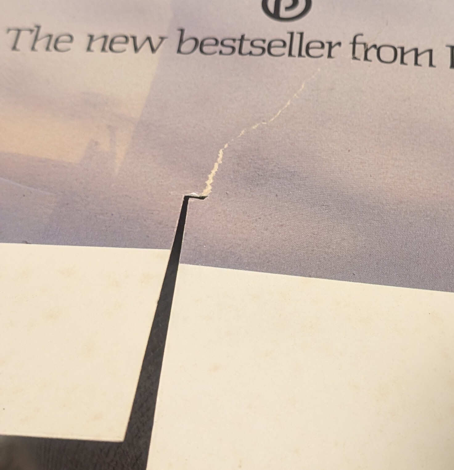 Original 2007 Stephen King The Dark Tower Advertising Book Display Header #2997N