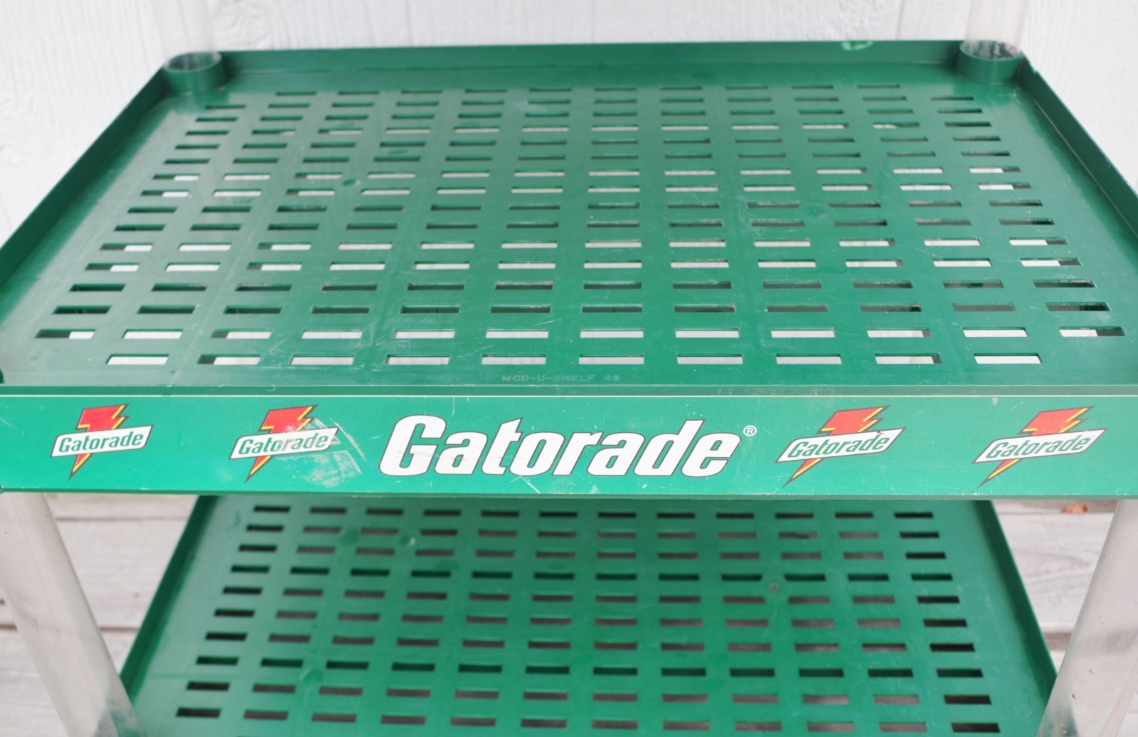 Vintage Gatorade Store Advertising Mod-U-Shelf 49 by RTC Ind. Man Cave Shelf