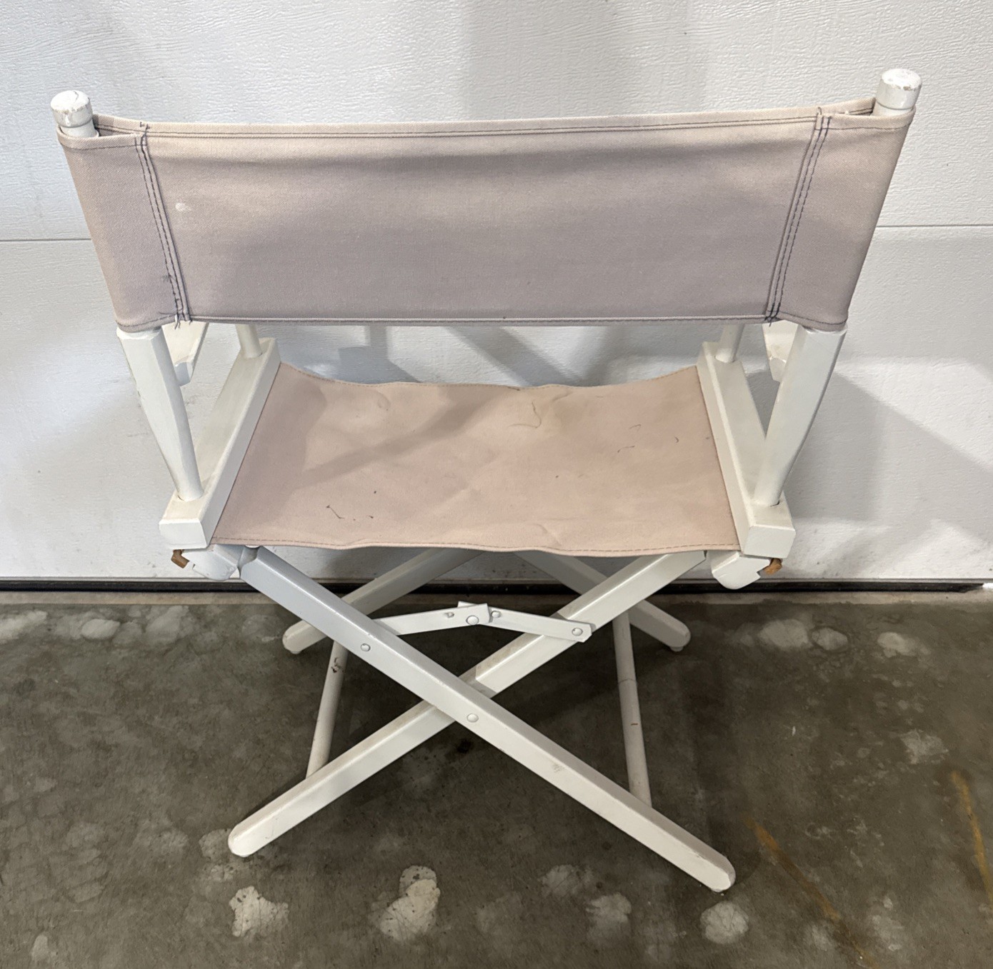 Vintage 80s Nike Director Chair orange Nike logo, Promo Rare Collectible Seat