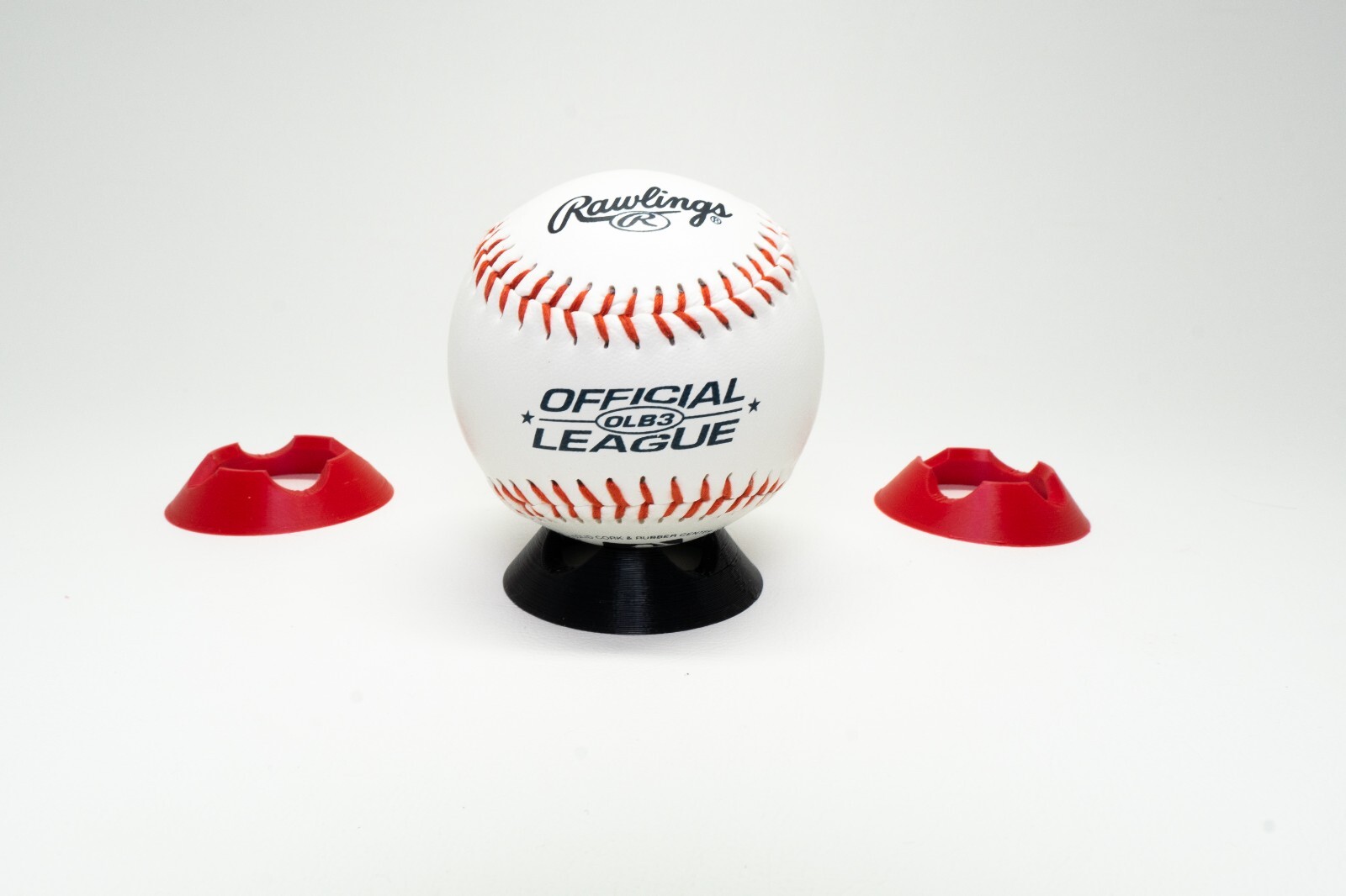 Baseball Ball Holder Display Stand, Ball Collection Display Holder 2-PCS New