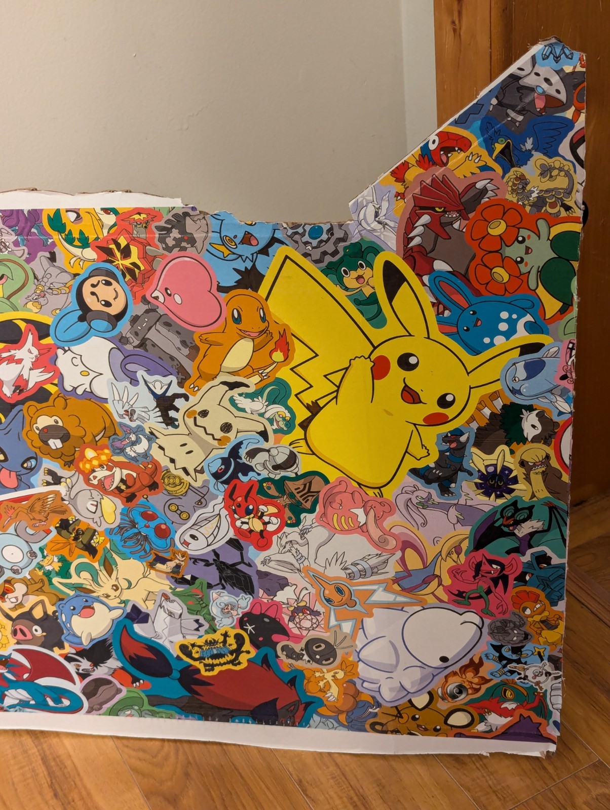 Pokemon What’s You Favorite Cards & Plush Cardboard Store Display Parts 2026