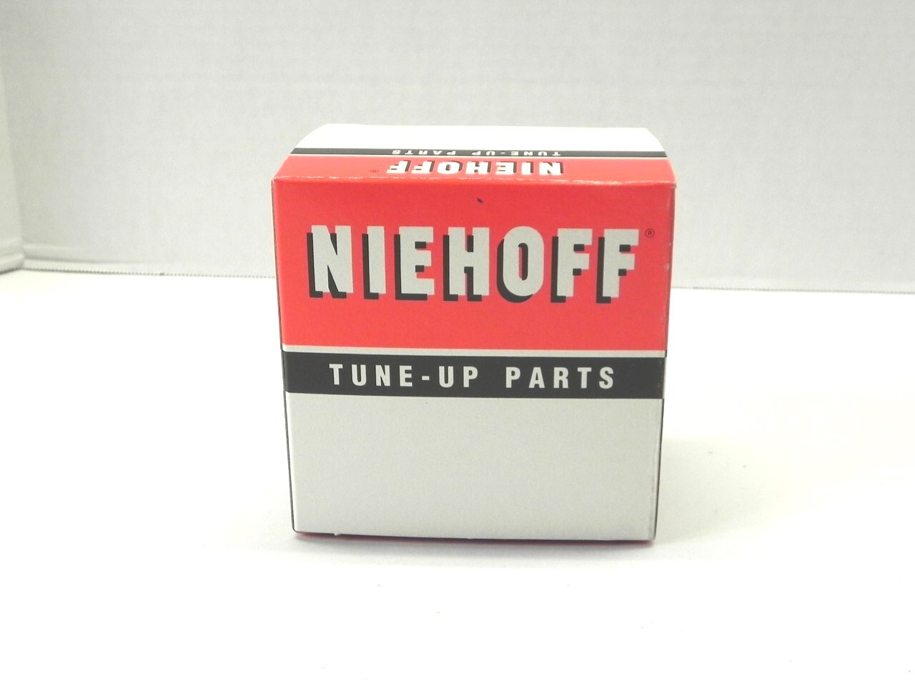 VINTAGE NIEHOFF TUNE-UP PARTS DISPLAY BOX *BOX ONLY* #247N NEW 4.50″x4.25″x3.25″