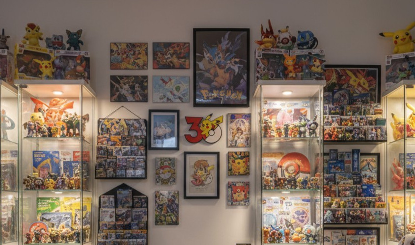 Pokemon 30Th Anniversary Decor Sign 3D Printed Display – Wall | Desk/Shelf