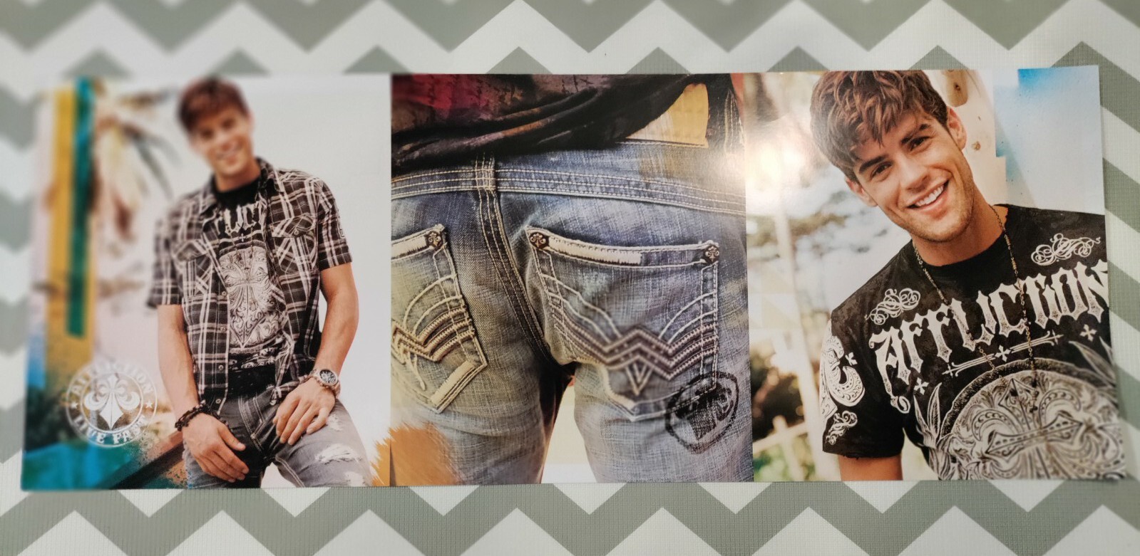 Affliction Buckle Store Display 60 In By 23 In Poster