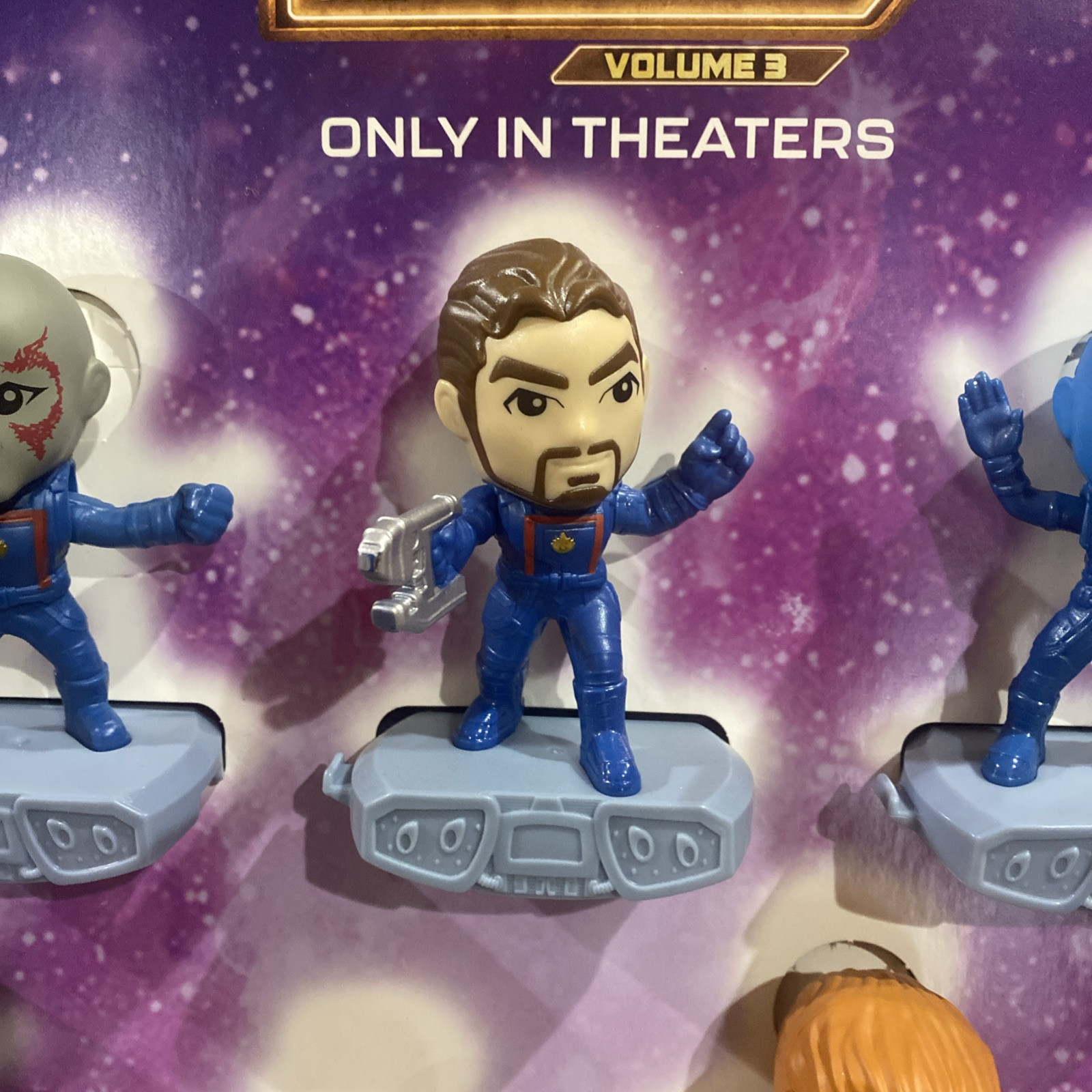 2023 GUARDIANS OF THE GALAXY (Movie) McDonald’s Store Display With 8 Toys ~RARE~