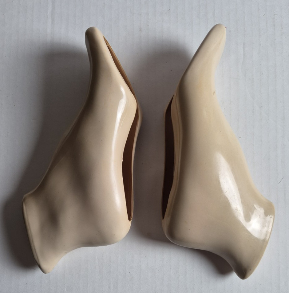 Vintage Shoe Store Display Feet Size M