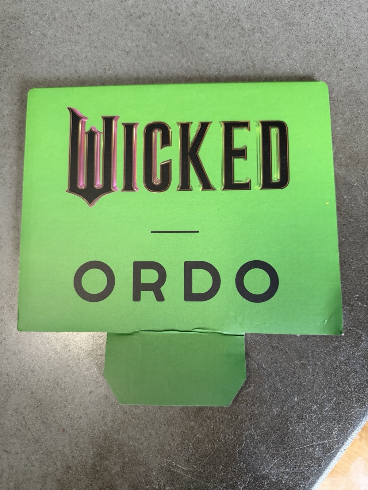 Wicked For Good 2025 Movie – Store Display ORDO Sonic Edge Toothbrush Stand Box