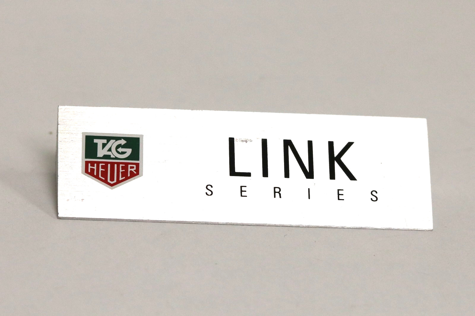 Authentic TAG Heuer Metal Swiss Store Display Sign Authorized Dealer Link