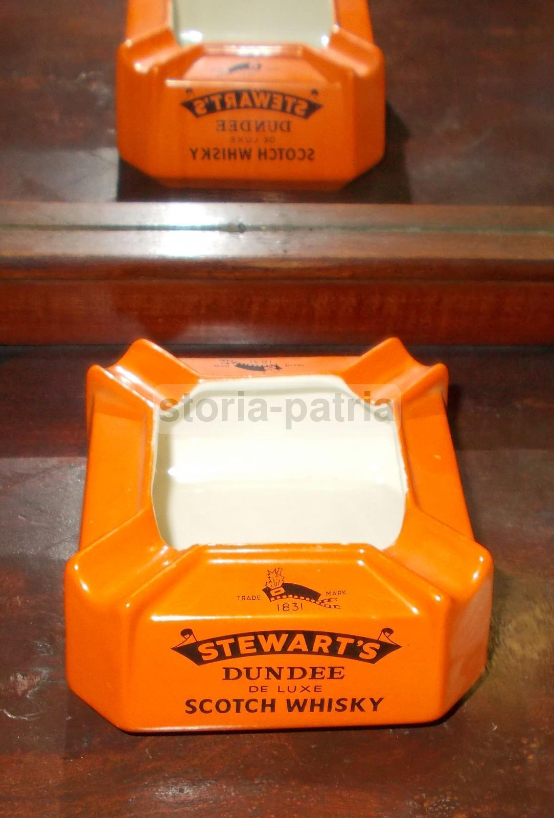 BAR_CAFETERIA_LIQUORS_SCOTCH WHISKY_STEWART’S_DUNDEE_ADVERTISING ASHTRAY