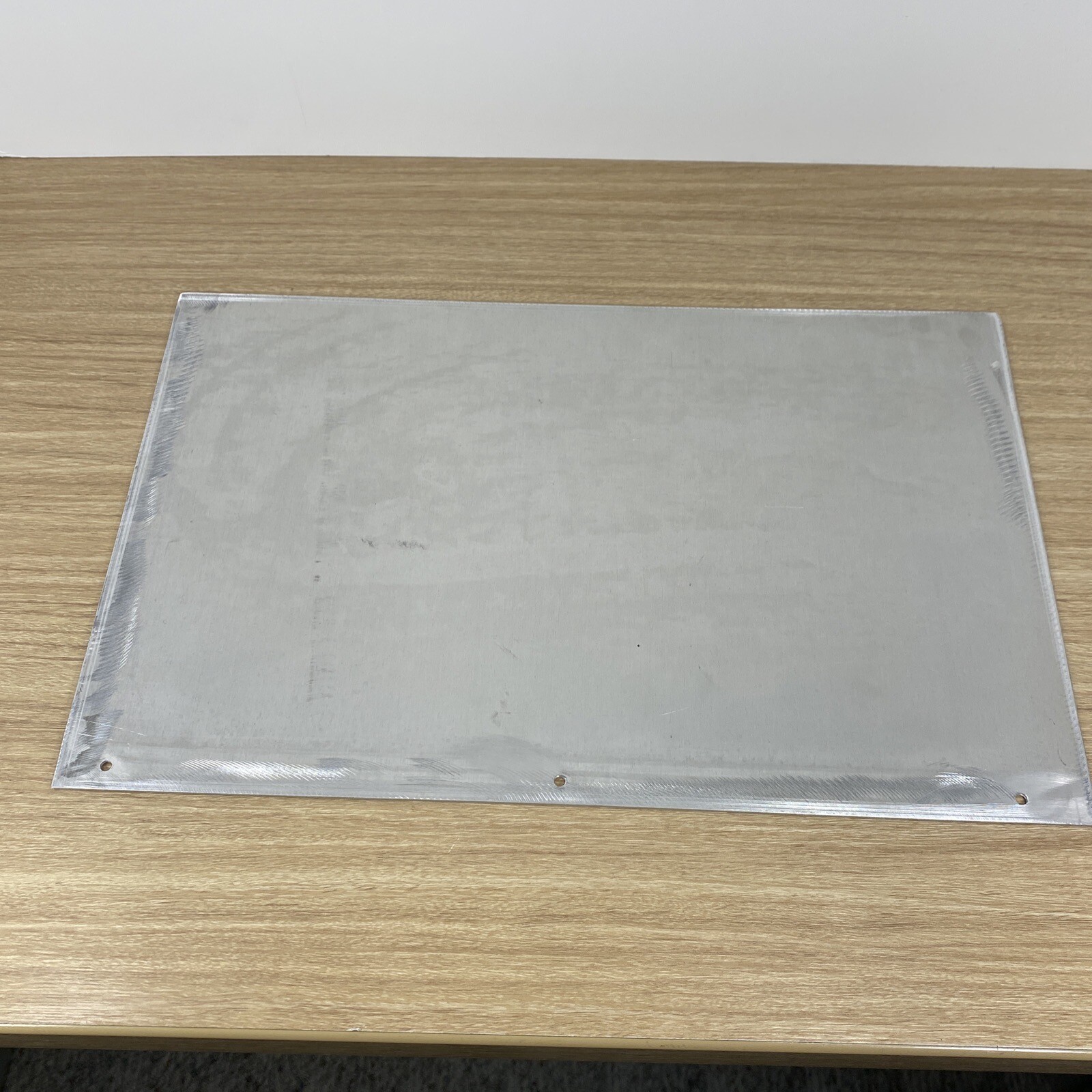 Vintage DARN TOUGH Retired Stainless Steel Advertisement Display Sign 16×10”