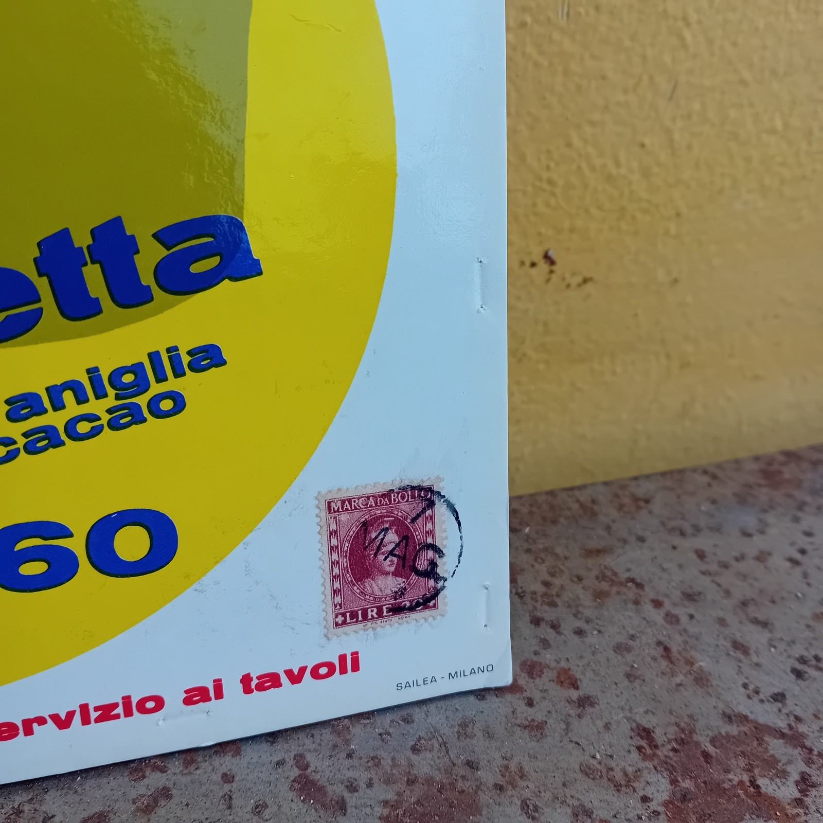 Ice Cream Cardboard Table Sign TIP