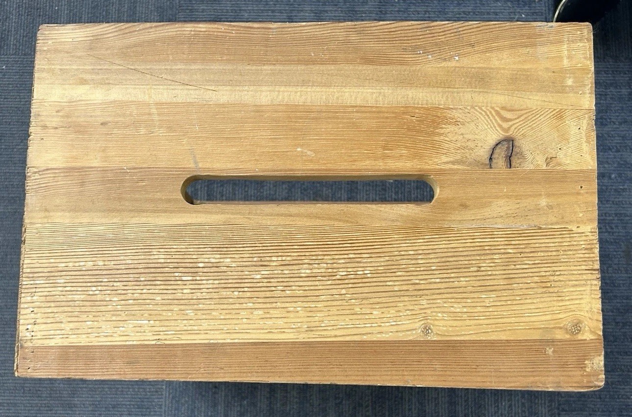 Vintage Collectible SEARS Wooden Box Crate Store Display 24” X 16” X 10.5”