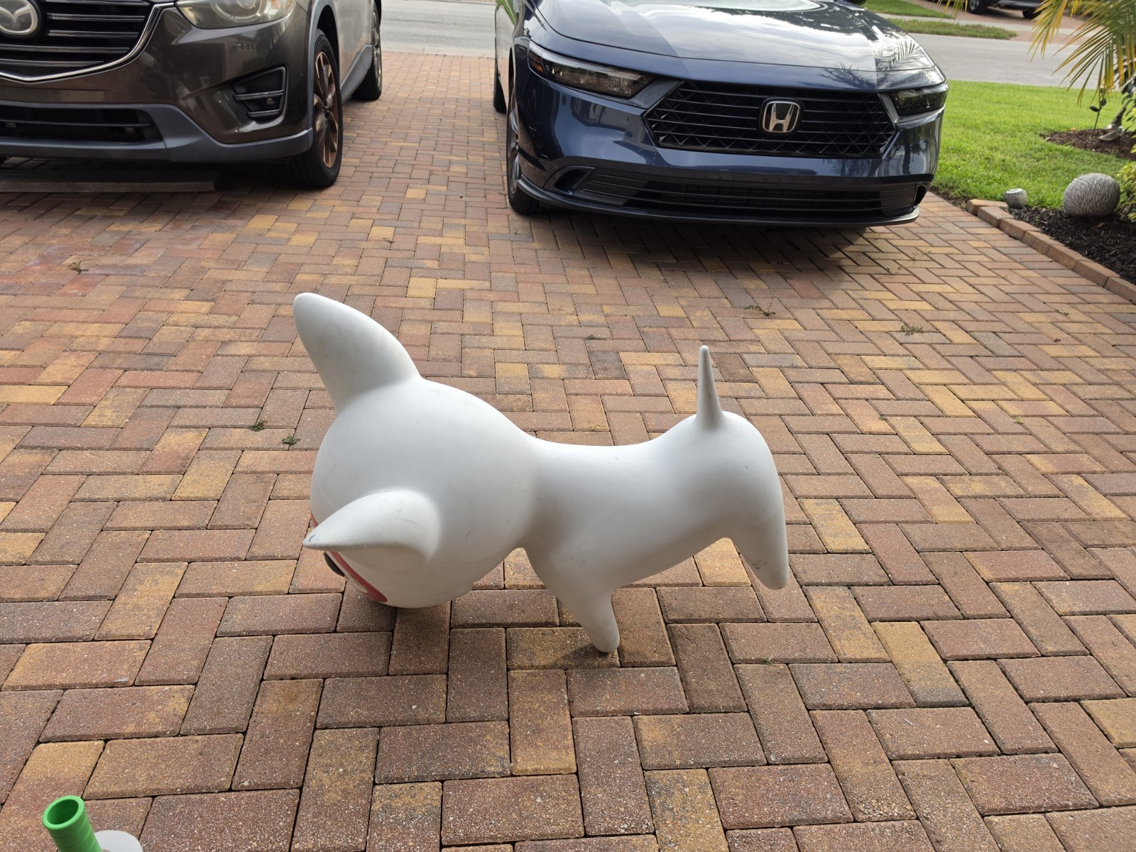 Bullseye Target Dog Mascot Giant Statue Store Display Mannequin Collectible READ