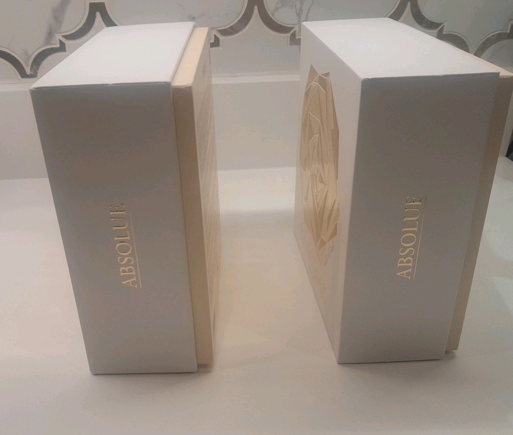 Pair Of Lancome Gift Boxes For Display Each At 7″ X 7″ X 3″