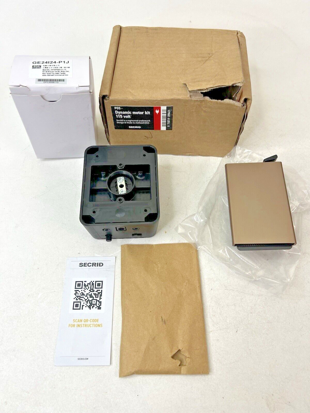 Secrid Store Display Advertising Demo Dynamic Motor Kit ***READ***