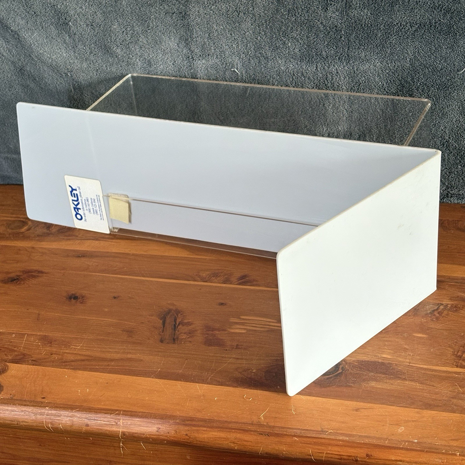 Vtg 1985 OAKLEY BLADES Sunglasses Store Countertop Display Case OG 1st Gen RARE