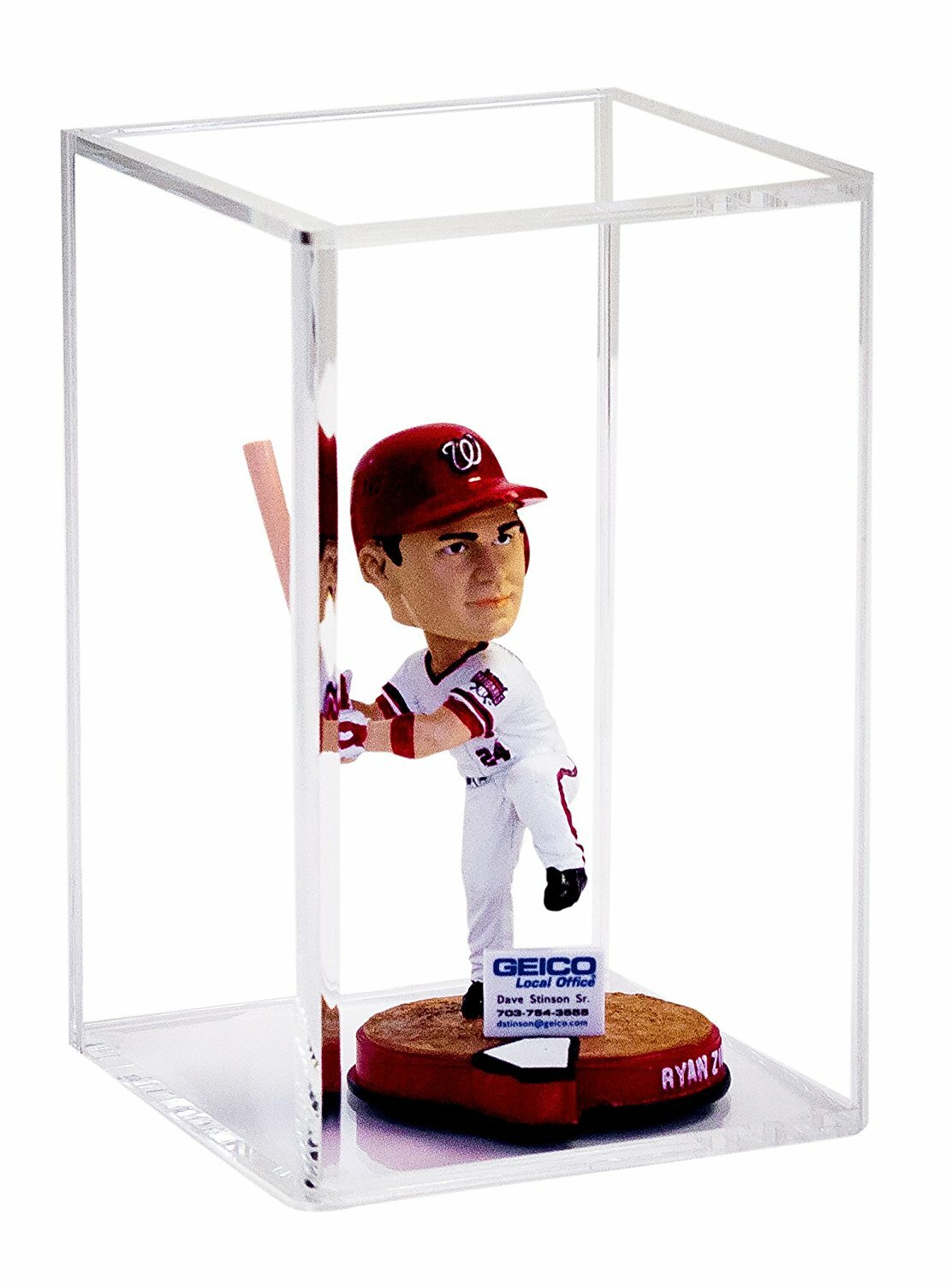 Bobblehead, Figurine, or Collectible – Clear Acrylic Display Case (A016-CB)