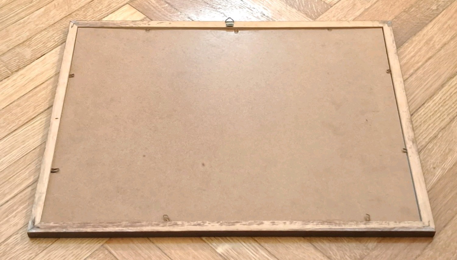 JAGERMEISTER BITTER LIQUEUR ADVERTISING MIRROR SIGN FRAME-70s-VINTAGE