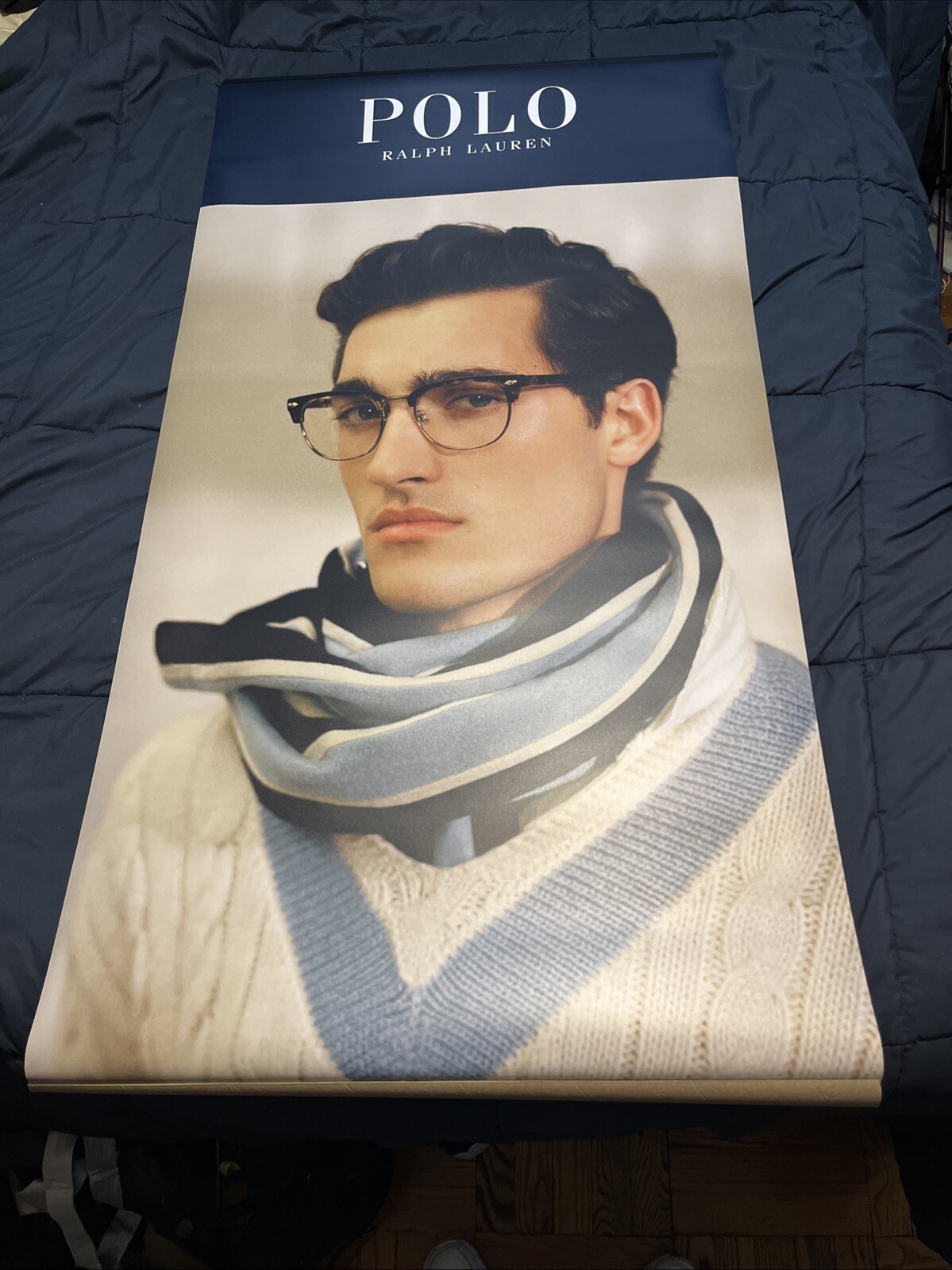 Polo Ralph Lauren Fashion Advertising Banner Poster Double Sided 54”x28”