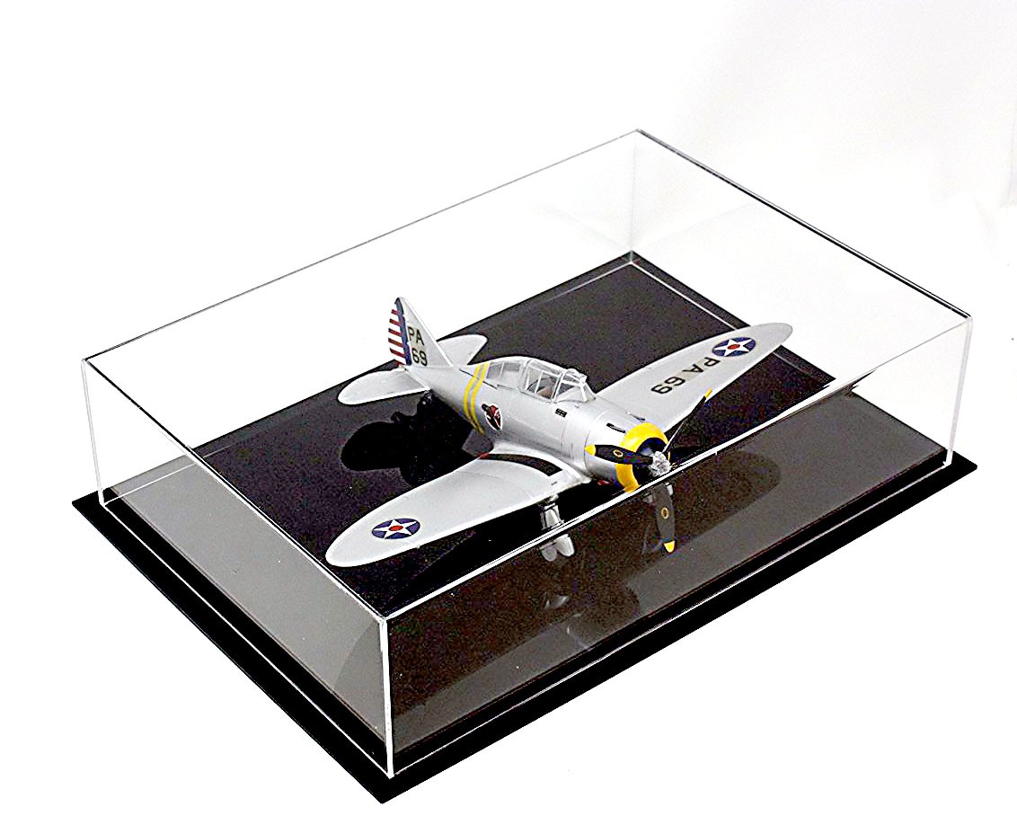 Deluxe Clear Acrylic Model Plane Display Case (A029-A)