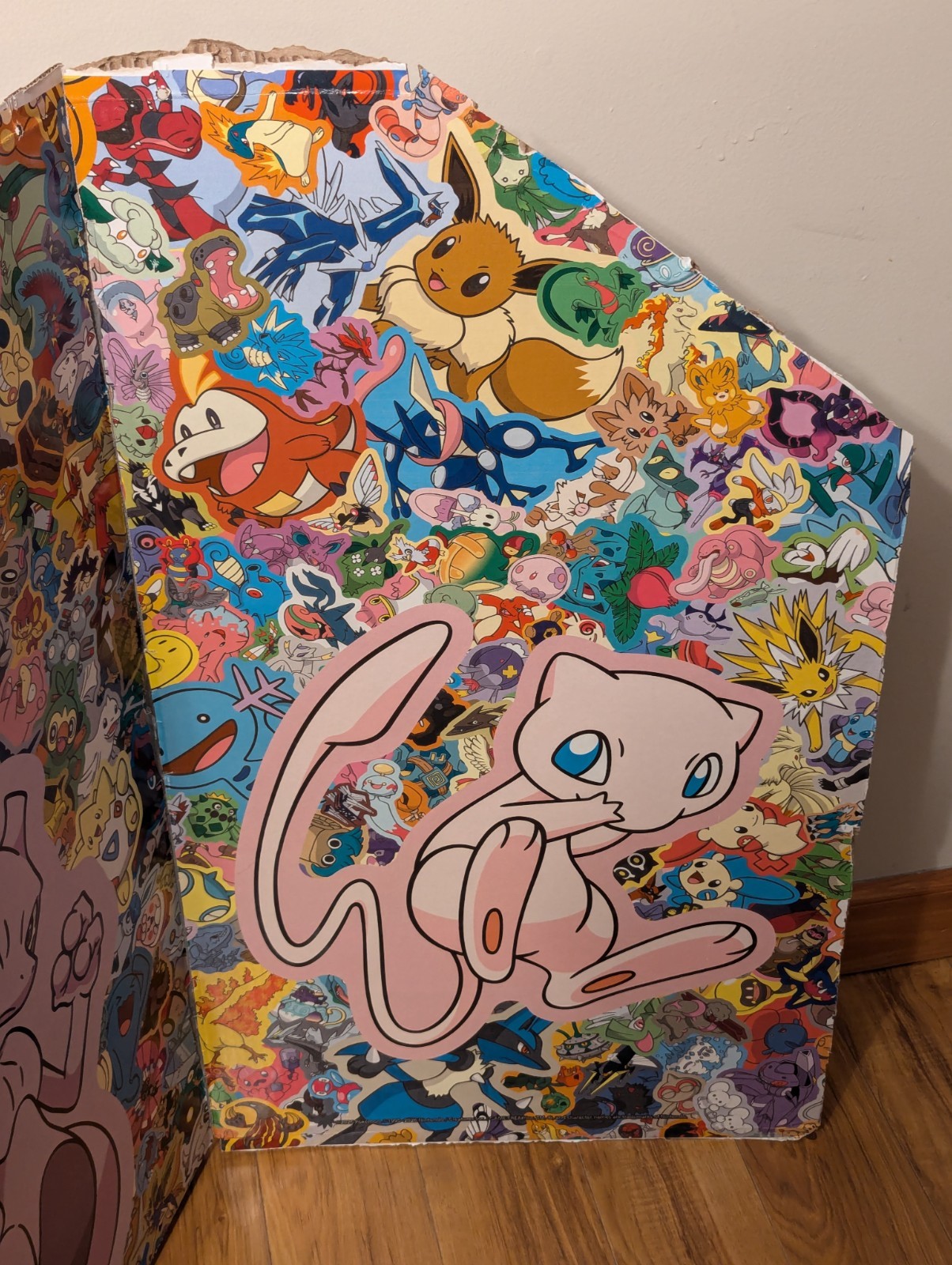 Pokemon What’s You Favorite Cards & Plush Cardboard Store Display Parts 2026