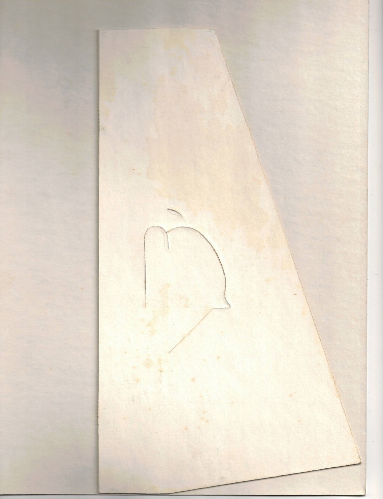 1981 LEVI’S SADDLE CUT JEANS Advertising Cardboard Store Counter Display/Easel