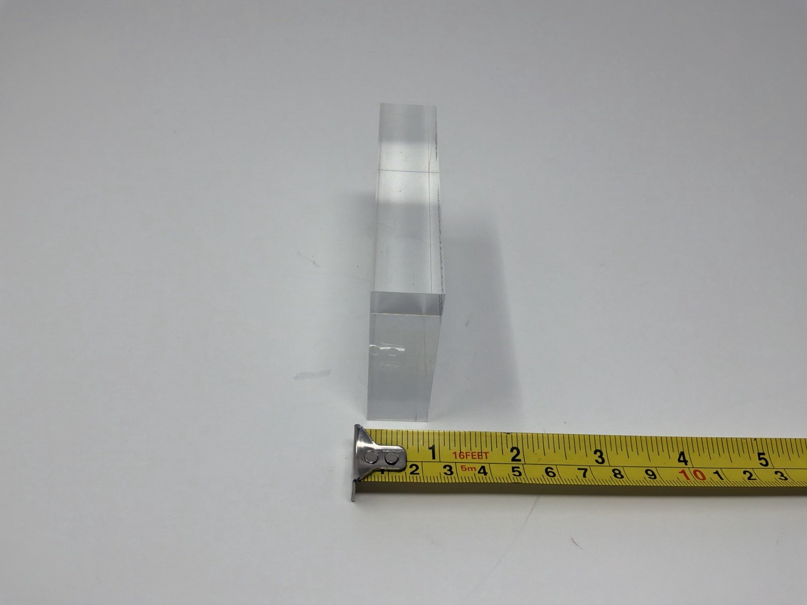 Montblanc Nicolas Rieussec Glass Acrylic Block Dealer, store, display/ Collector