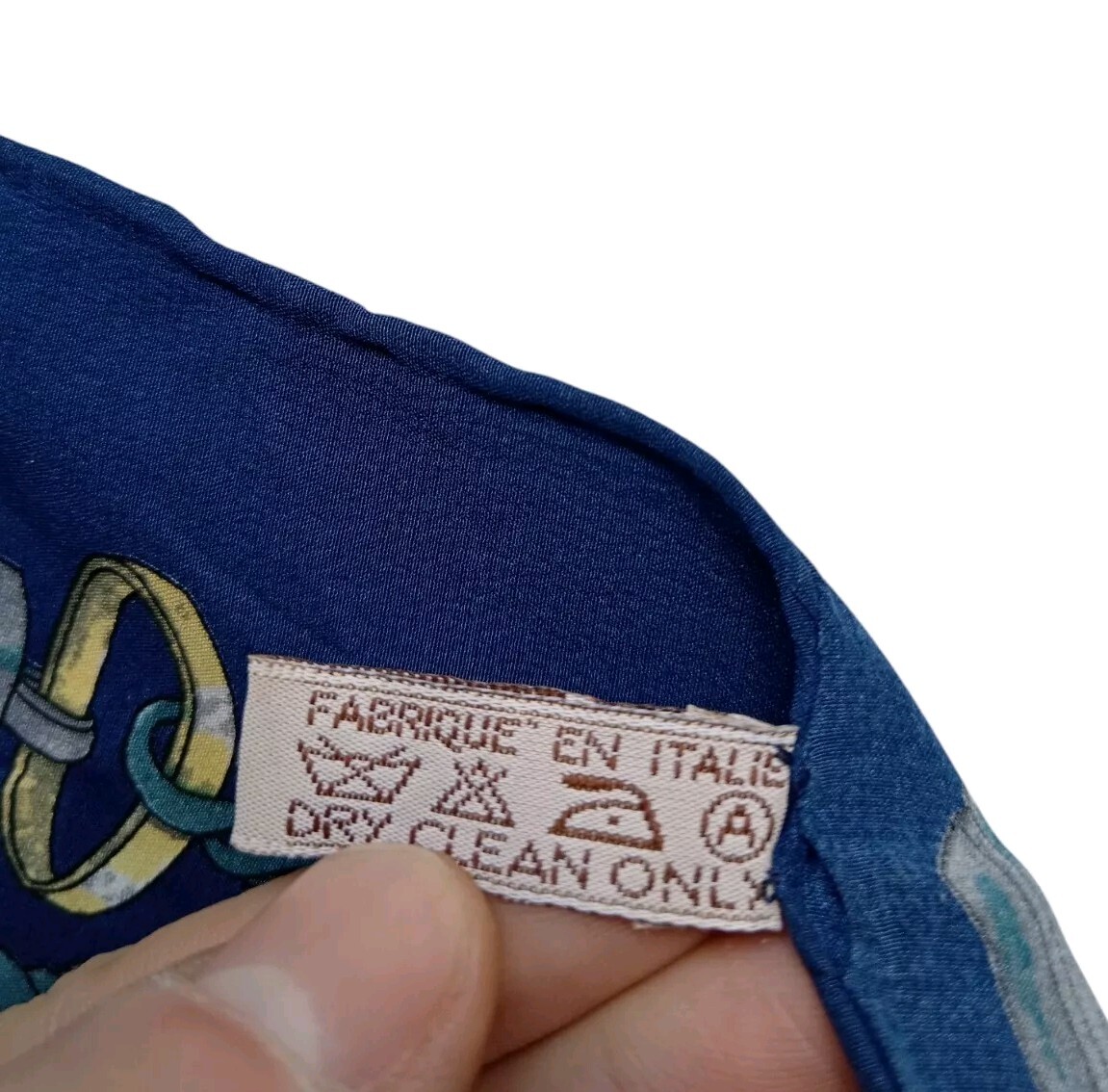 *HH* Foulard Seta Pubblicitario Sea Tek Seatek Azienda Carlo Bonomi Motore Horse