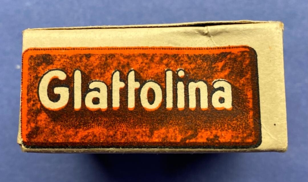 VINTAGE GLATTOLIN COLLAR WAX COUNTERTOP DISPLAY/SALES BOX GERMANY CA. 1910’S
