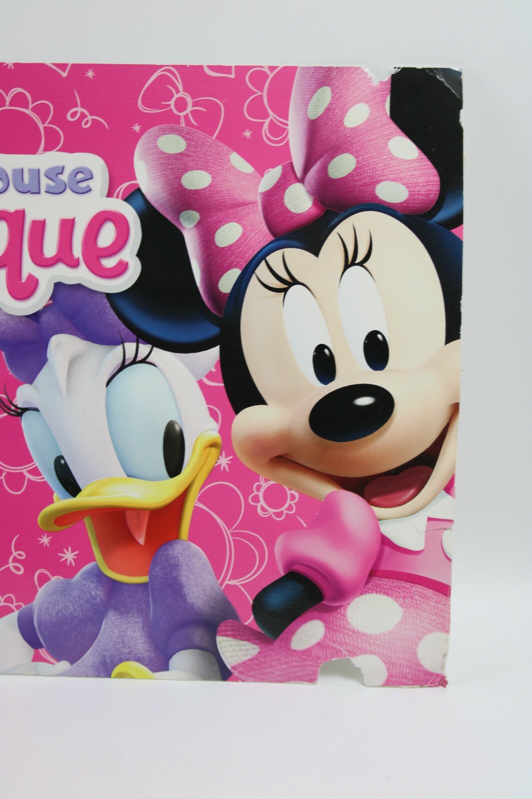 Toys R Us Retail Sign Store Display Banner Disney Mickey Mouse Clubhouse Minnie