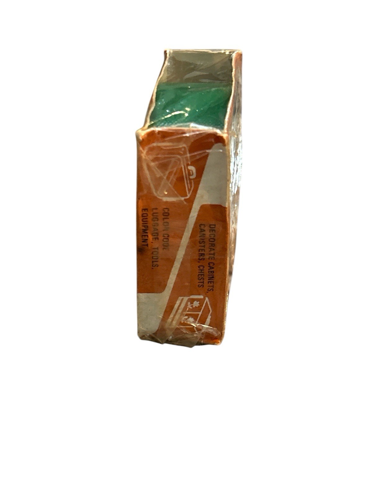 Vintage 1960s Mystik Borden Cloth Tape Waterproof Green New & Sealed Decorate