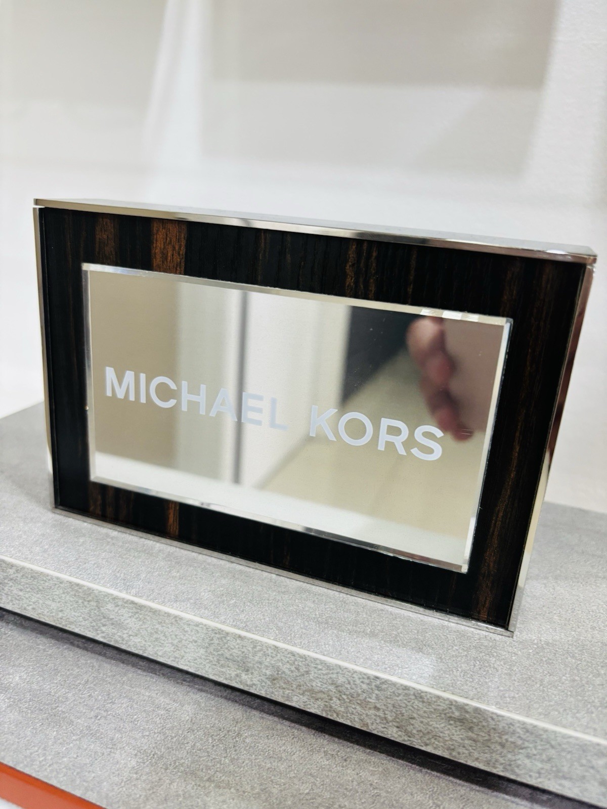 Michael Kors Silver Brown Black Store Display Advertising Sign Retail Logo Decor