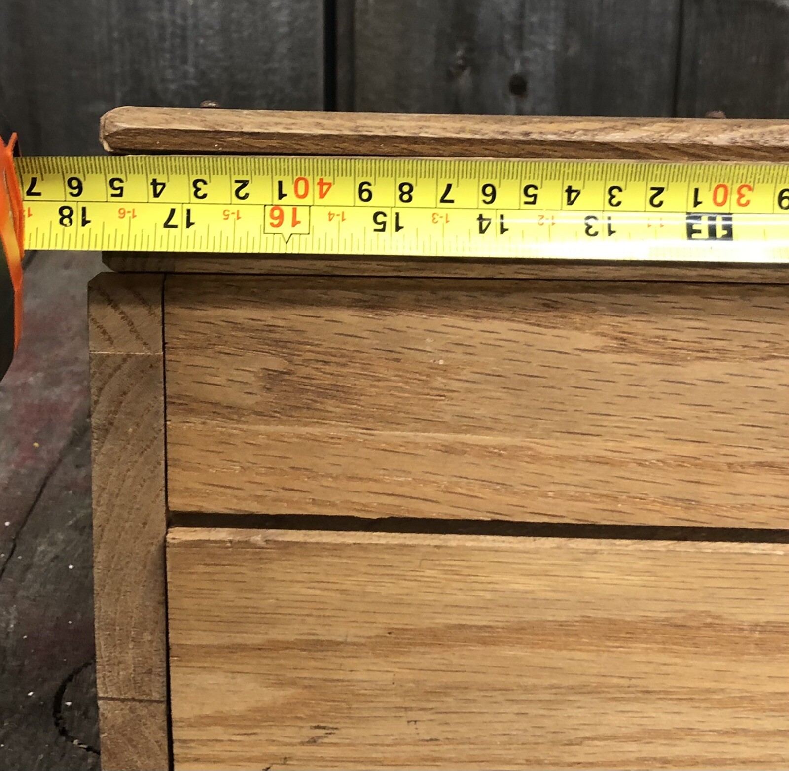 Early Tool Henry L Hanson Worcester MA Hardware Country Store Display Glass Wood