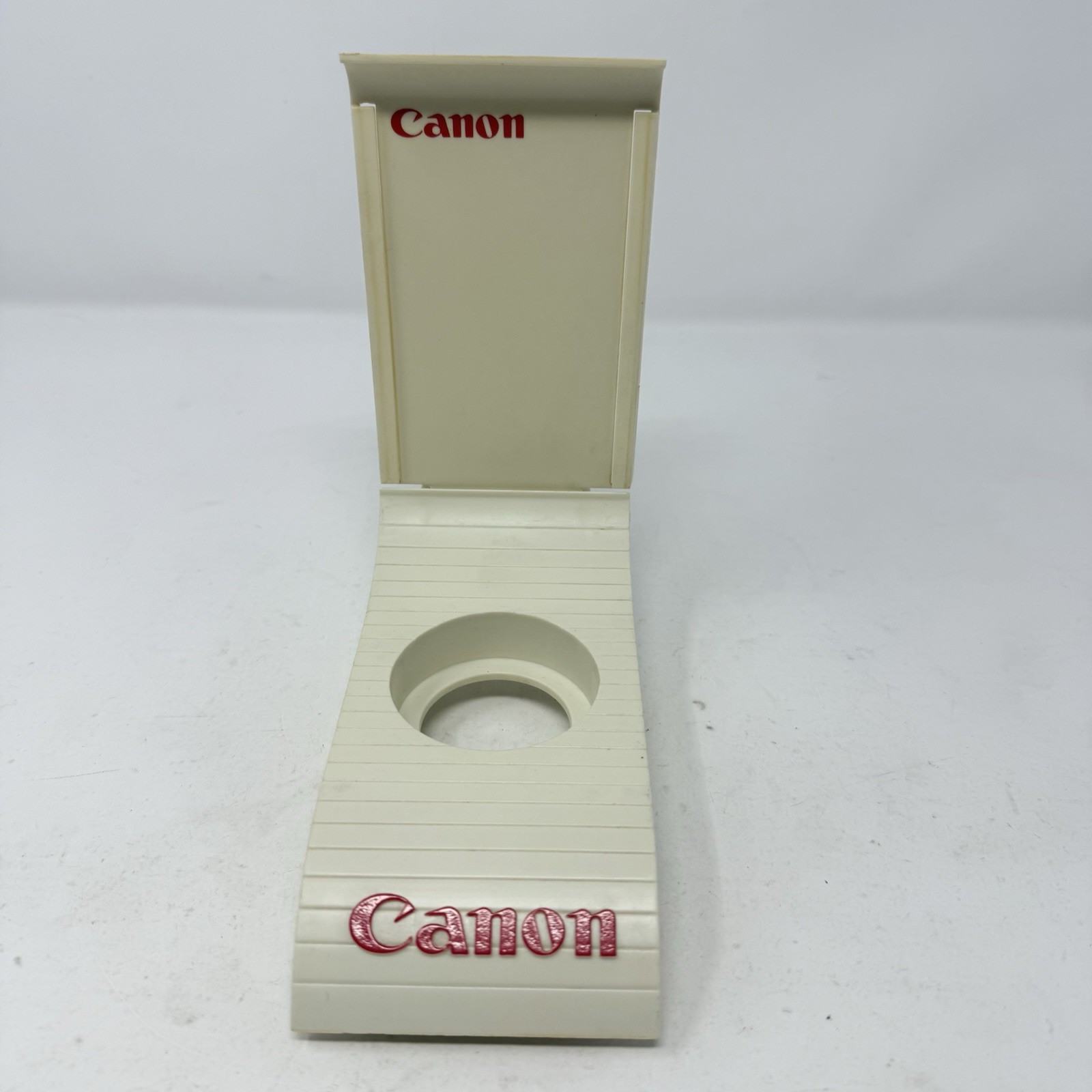 Canon Dealer Display Stand Store Advertising Platform VTG Retail Lens