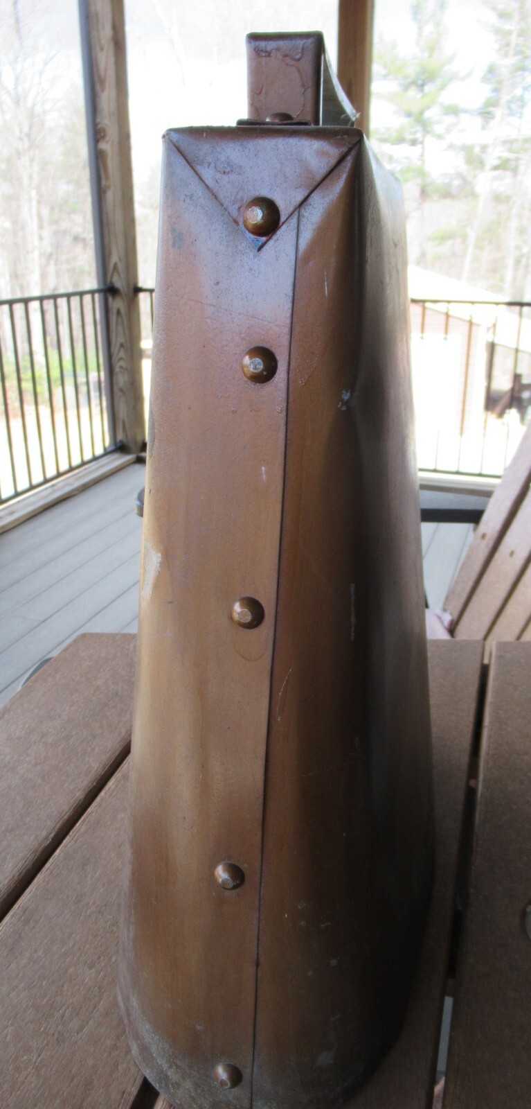 Rare Antique Advertising Cow Bell Display Piece 18×15