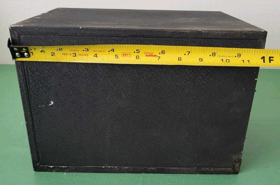 ANTQ • Carter’s • Typewriter Supplies • Metal Store Display Cabinet • 1920’s-30s