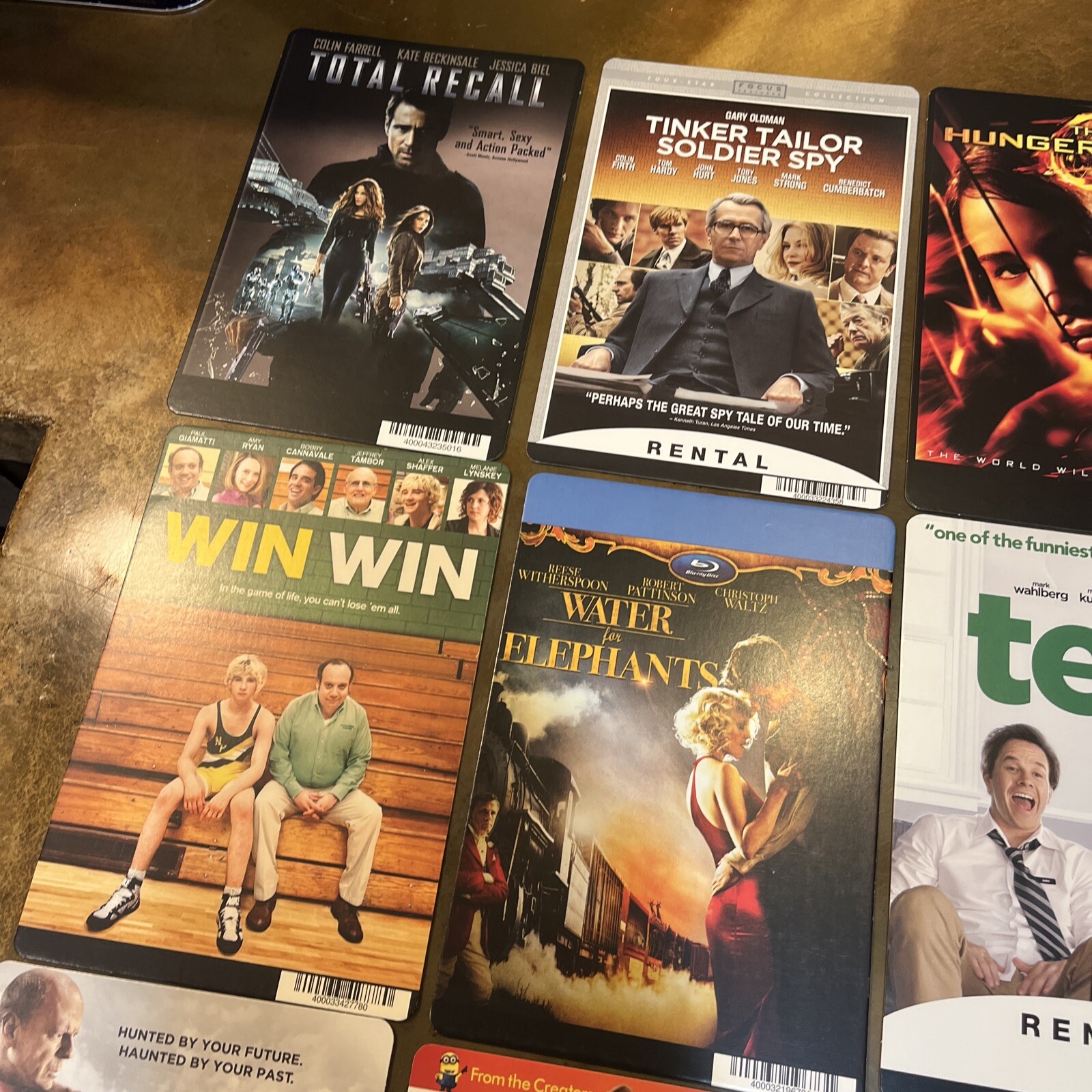 42 BLOCKBUSTER VIDEO SHELF BACKER CARDS. Vintage. Rare!!