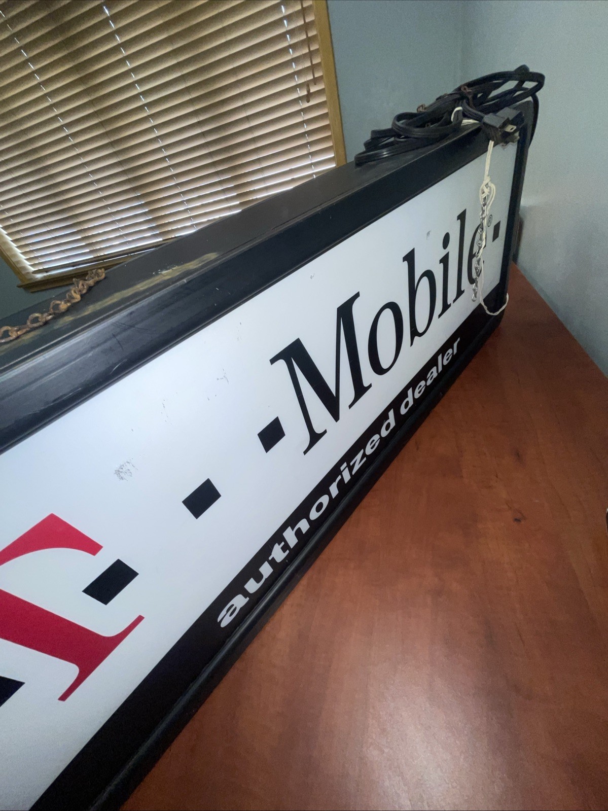 T-Mobile Authorized Dealer Lighted Store Display Advertising Sign