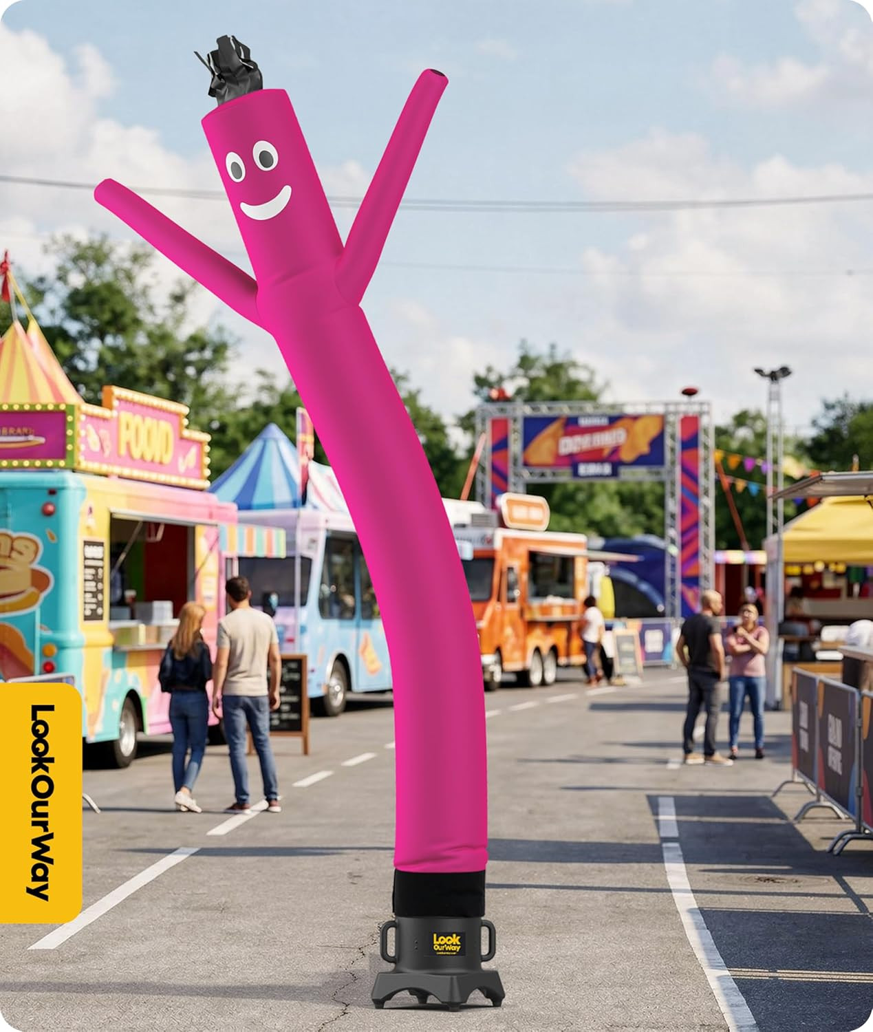 Air Dancers Inflatable Tube Man Attachment – 10 Feet Tall Wacky Waving Inflatabl