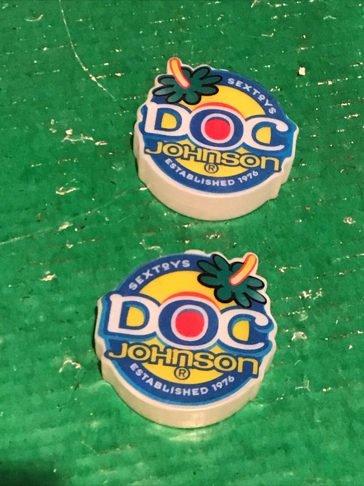 Lot of 2 DOC JOHNSON String Lights Strand Cover Shade Only Plastic Novelty Adult