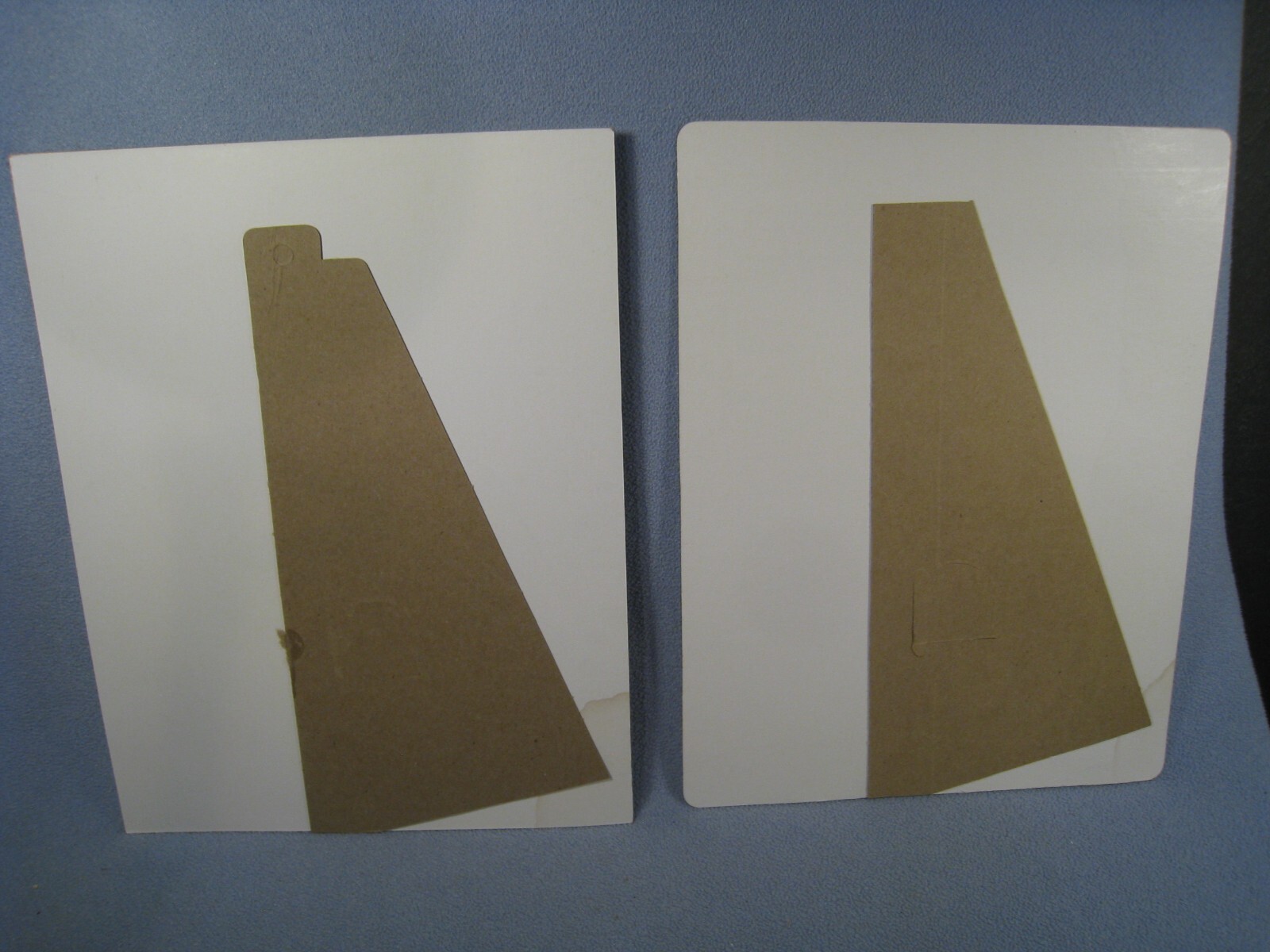 Lot of 2 Vintage Cardboard Poll-Parrot Polly Sox Sign’s 13 1/2″ Tall X 10 1/2″ W