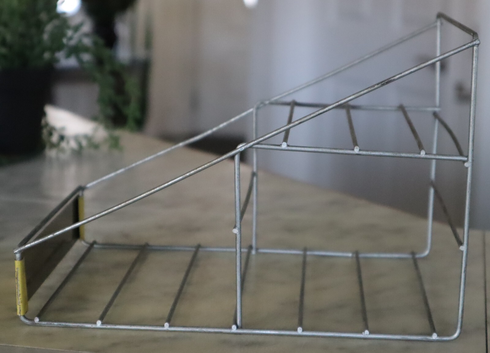 Vintage Fleischmann’s Yeast Metal Wire Counter Display Rack