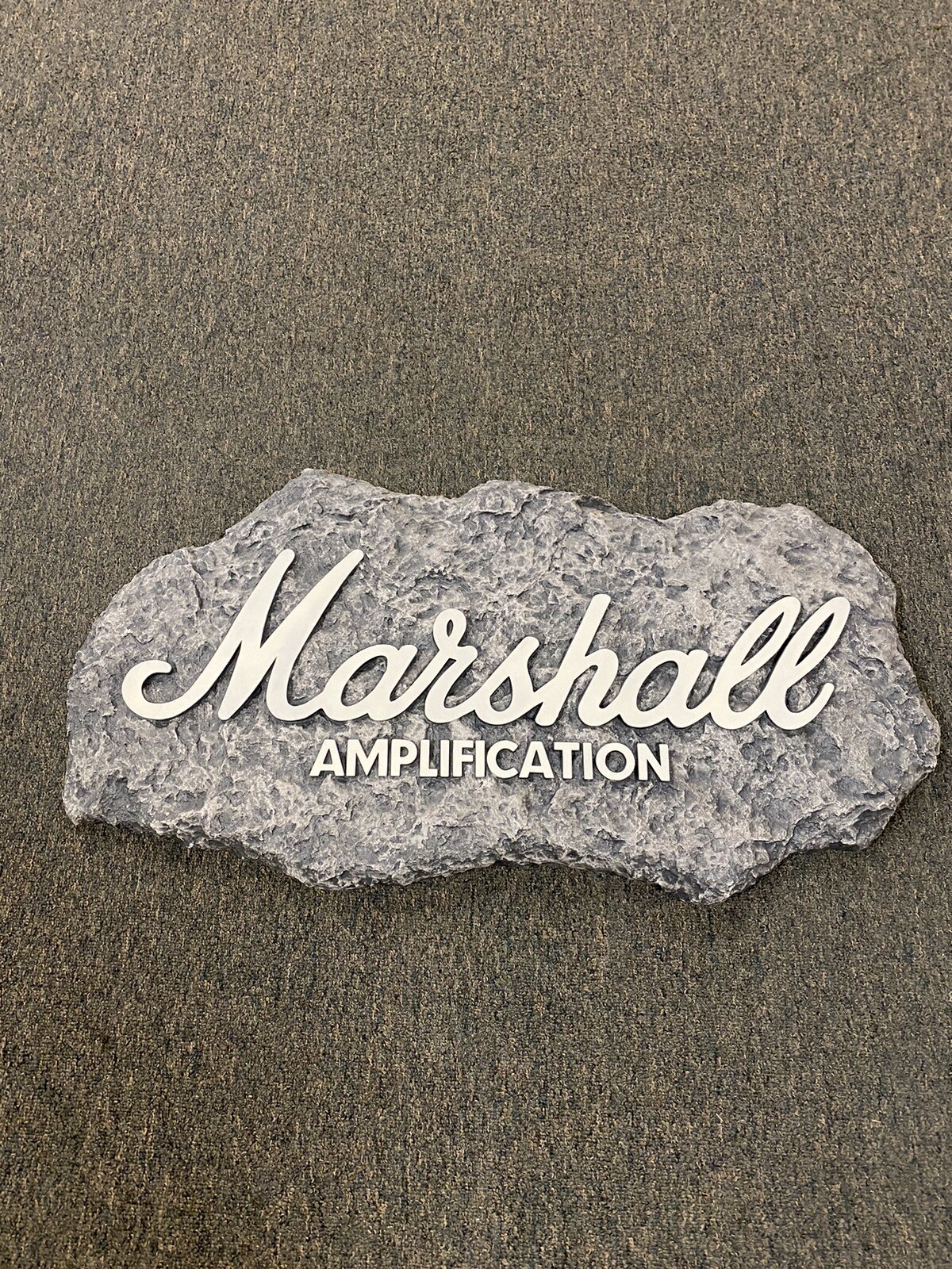 Vintage Marshall Amplification Amps original store sign display 1980s faux rock