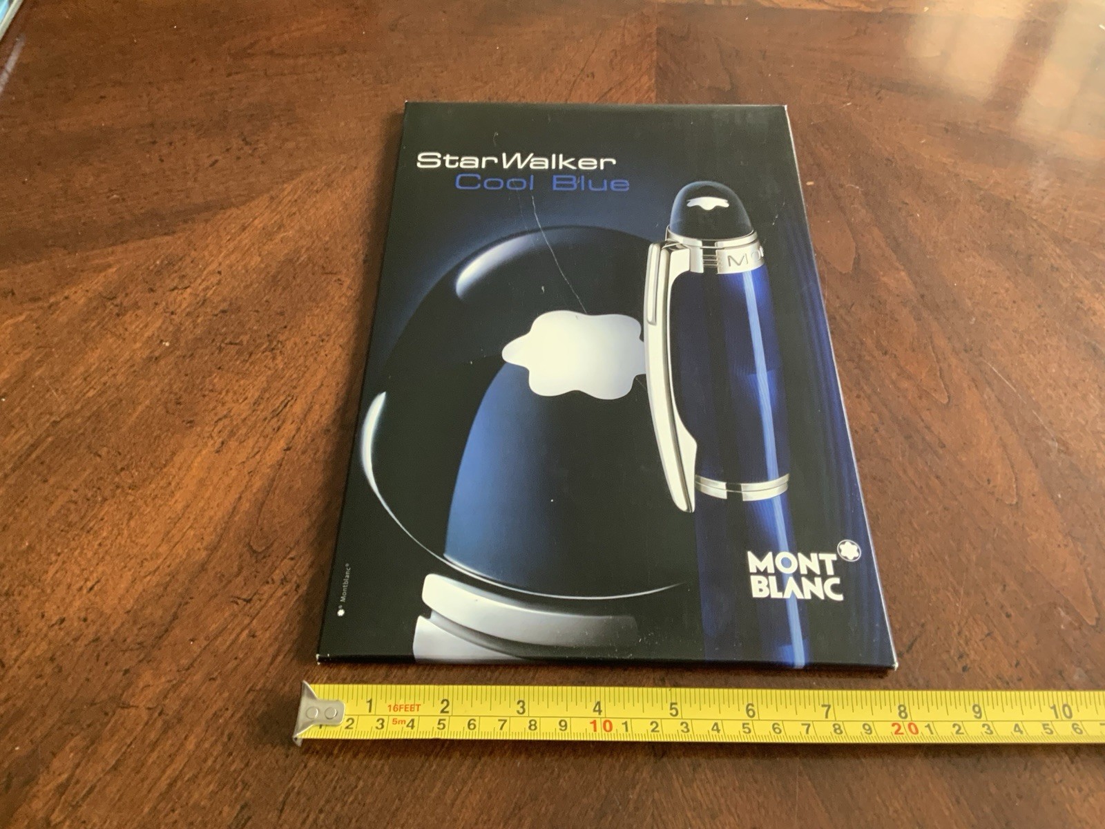 Montblanc StarWalker Cool Blue pen Dealer store display/ Collector