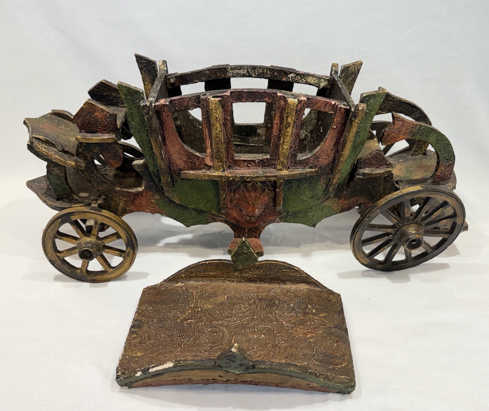 Antiq Paul F. Beich Candy Co Carriage Store Display Container Box Original Tags