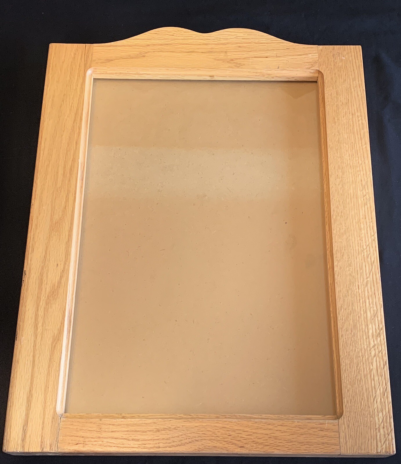 VTG RETAIL ADVERTISING Wall Mount Wood Frame Drop In POSTER SIGN SALE Display