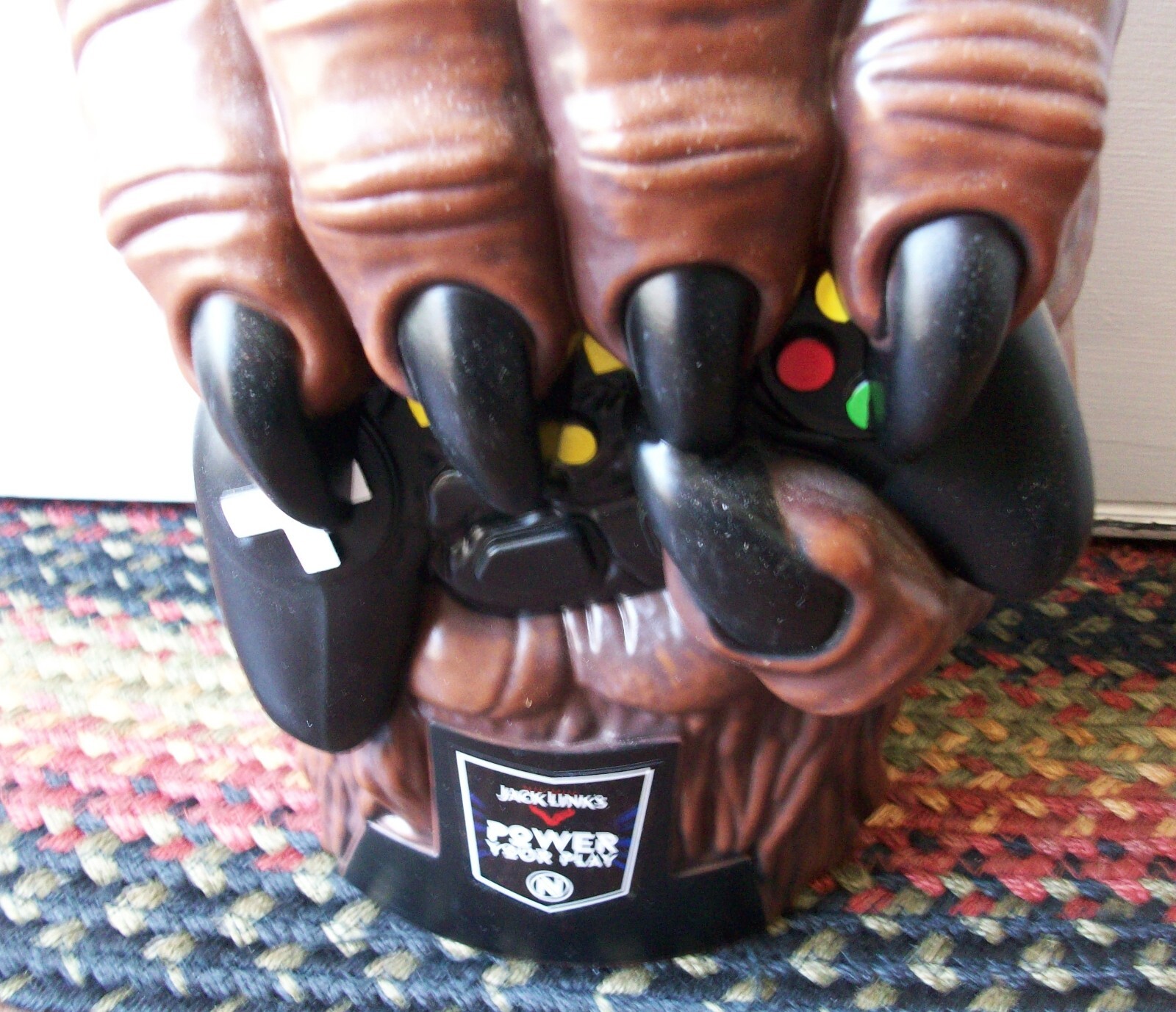 Jack Links Beef Jerky Sasquatch Video Game Hand Controller Plastic Store Display