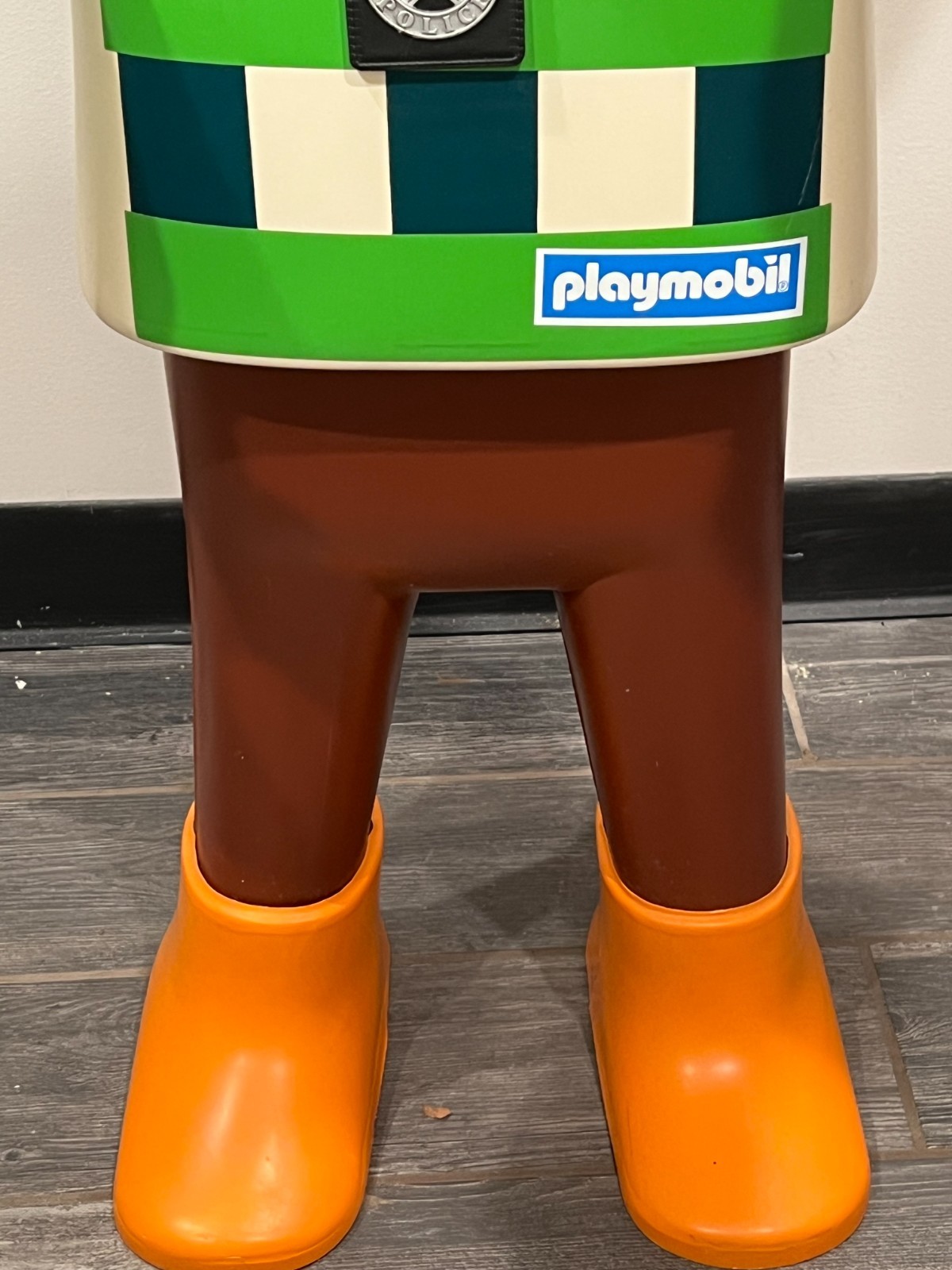 Playmobil Police Officer Life-Size Store Display Advertising Figure Traffic Stop