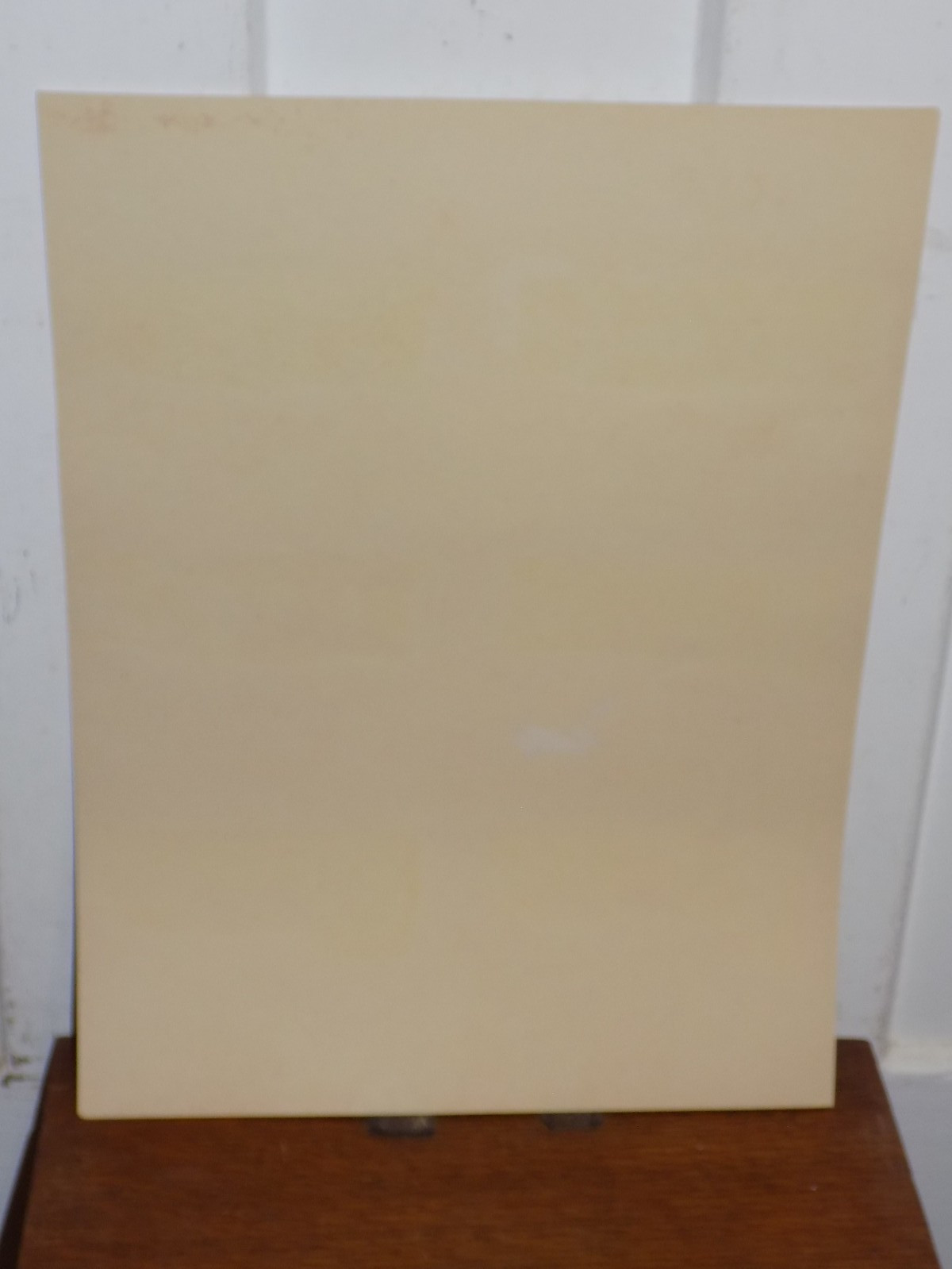 Vintage Men’s Cardboard Fashion Store Display Sign